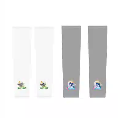 冠辉 夏季儿童青少年防紫外线冰袖小马菲利可爱卡通护袖冰丝透气自带凉感户外冰袖 清凉冰爽无惧夏日 锦纶 防晒袖 男女同款情侣款
