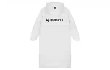 MLB Los Angeles Dodgers Logo Embroidered Long Down Jacket