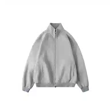 我是大卫 韩版纯色立领休闲百搭时尚长袖夹克外套 男女同款