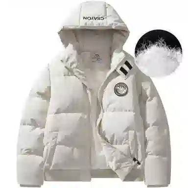 Crayon Shin-chan Hooded Down Jacket