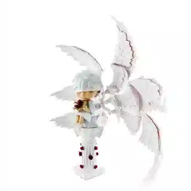 POP MART Hirono Silent Theatre Series Six-Winged Angel White