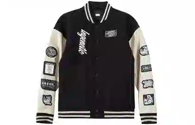 LNG Baseball Jacket Black