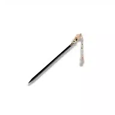 大唐国鼎 平安扣流苏新中式复古风小众设计优雅国潮 精致纹理旺事业学业财运 好运 木质 发簪 女款