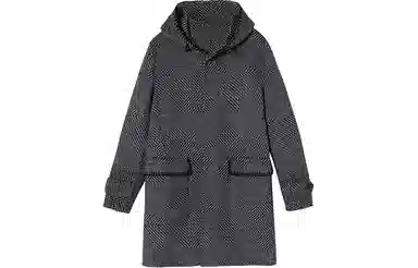 David Naman FW22 Grey Coat