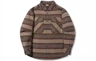 Li-Ning Trend Series Plaid Embroidered Short Cotton Jacket