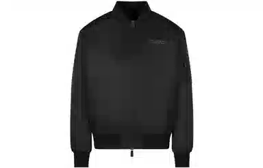 Armani Exchange FW23 Black Cotton Jacket