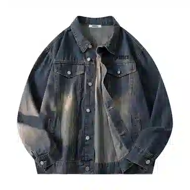 Kinbelle Spider Print Denim Jacket
