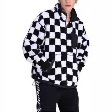 Vans FW22 Checkerboard Sherpa Jacket
