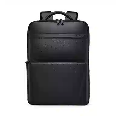 WilliamPOLO Travel Leather Backpack Black