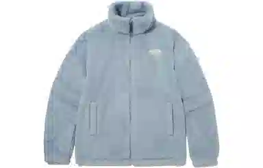 The North Face Fleece Zip Jacket Misty Blue