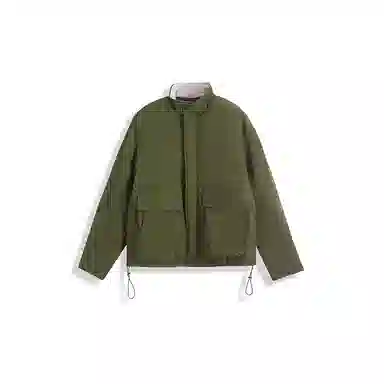 我是大卫 立领工装港风保暖夹克外套棉服 男女同款