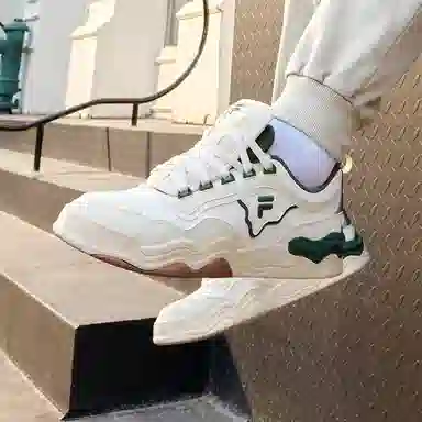 FILA Fusion Kick White Green