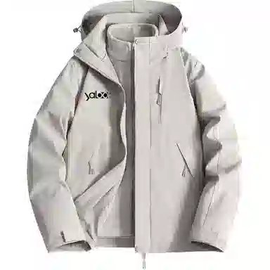 雅鹿优选  三合一防保暖抗静电连帽  防水防风透气耐磨冲锋衣 男女同款