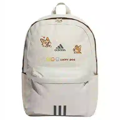 adidas Classic Badge Backpack Light Grey Black