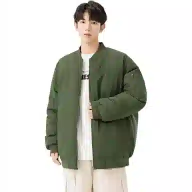 极限涡轮 纯色加厚简约百搭棉服 男女同款