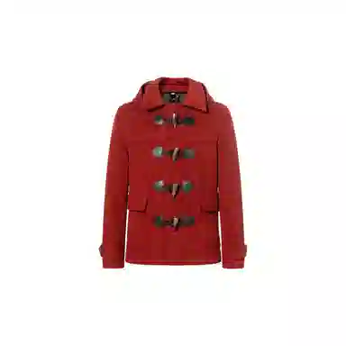 Burberry Duffle Coat Red
