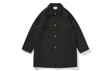 714STREET Balmacaan Wool Coat