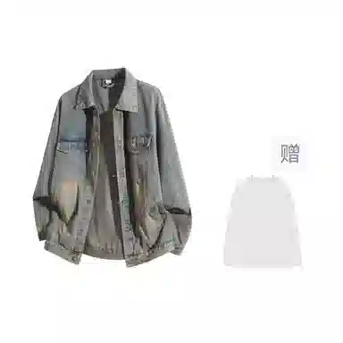 MARK WAFFLE Denim Jacket