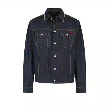 EVISU Seagull Embroidered Denim Jacket