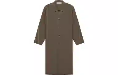 Fear of God Essentials Long Coat Wood