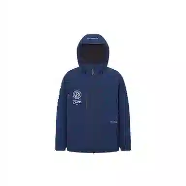 波司登 滑雪系列 户外防风防水透湿撞色拉链连帽羽绒服 男女同款