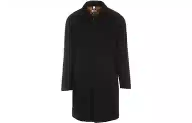 Burberry Black Long Coat