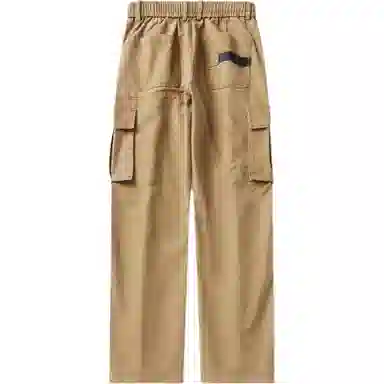 希越 重磅水洗痞帅拼接工装纯色休闲裤 男款