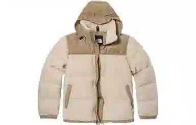 The North Face Logo Print Puffer Jacket