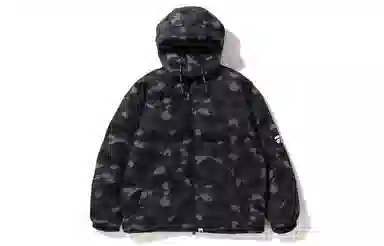 A BATHING APE FW22 Color Camo Down Jacket