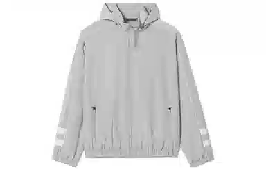 Lacoste FW23 Logo Zip Hoodie Grey