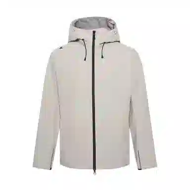 利郎 三防 休闲连帽印花夹克 男款