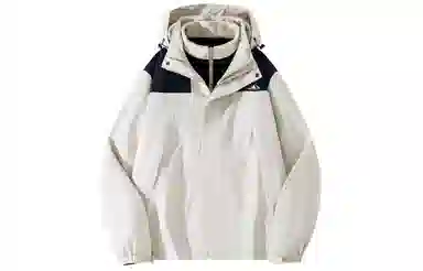 雅鹿优选  可拆卸保暖内搭宽松连帽三合一  防水防风冲锋衣 男女同款