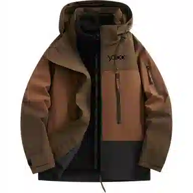 雅鹿优选  三合一可拆卸宽松  防水防风透气耐磨冲锋衣 男女同款