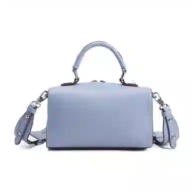 MISS GAIL Boston Bag Blue