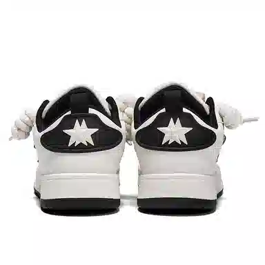 双星八特 鸳鸯拼接复古增高礼盒休闲舒适潮流百搭加绒 防滑耐磨 低帮 板鞋 男女同款