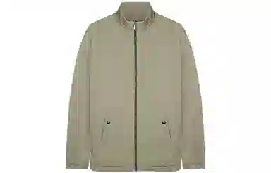 才子 男装立领纯色保暖休闲棉服 男款