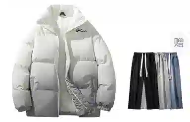 CSKS Retro Star Logo Puffer Jacket