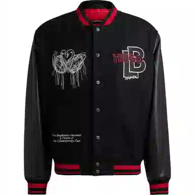 HUGO BOSS Bomber Jacket Black