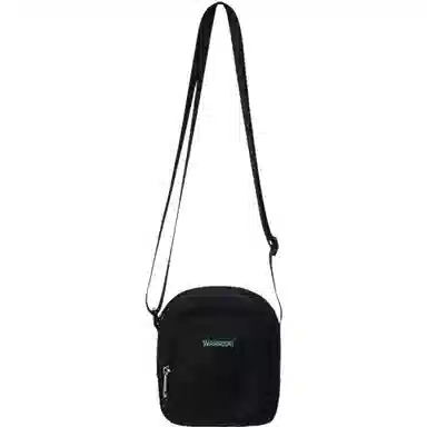 Warrior Nylon Crossbody Bag Black