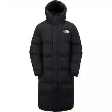 The North Face Go Free Series Long Down Jacket Black