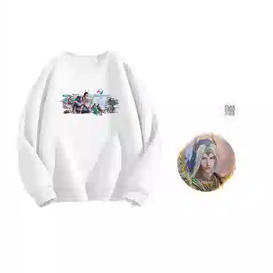 腾讯视频草场地 斗罗大陆动画设计唐门庆典全员款国风动漫休闲简约圆领卫衣 男女同款