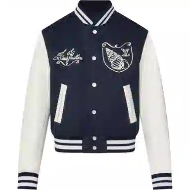 Louis Vuitton SS24 Navy Bomber Jacket