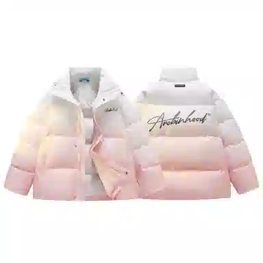 ROBINHOOD Gradient Logo Down Jacket