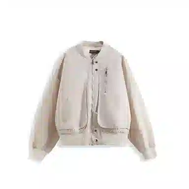 我是大卫 美式飞行员工装棒球服夹克休闲外套棉服 男女同款