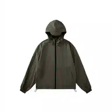 我是大卫 美式高街个性户外连帽防晒短款设计抽绳夹克外套 男女同款