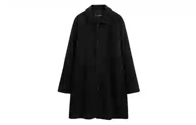 PEACEBIRD MEN Wool Coat Black
