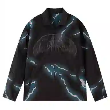 SPRAYGROUND Logo Shark Mouth Lightning Jacket