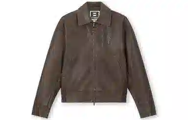 BONELESS Vintage Washed Leather Jacket