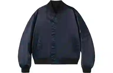 PSO Brand Nylon Bomber Jacket