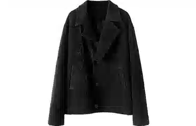 Huanzhe Asymmetric Jacket Black